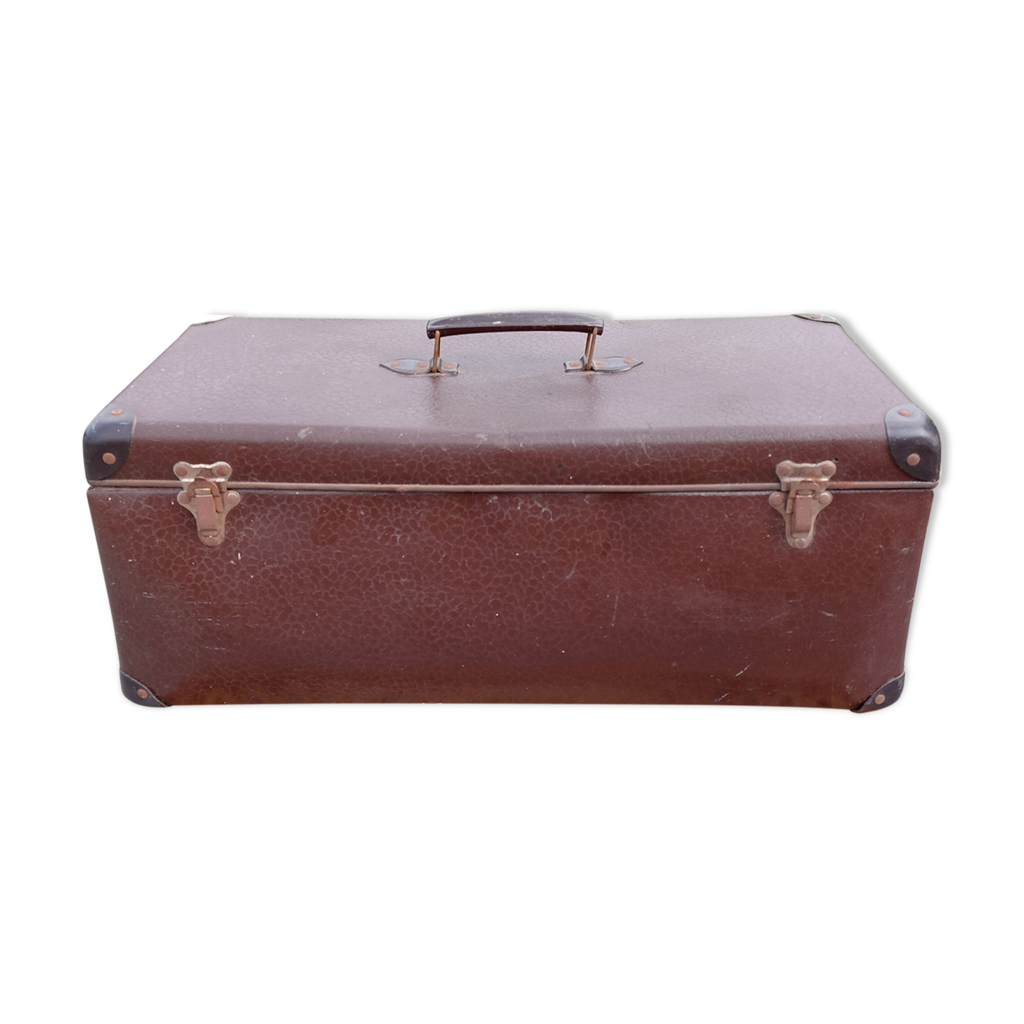 antique suitcase, original format
