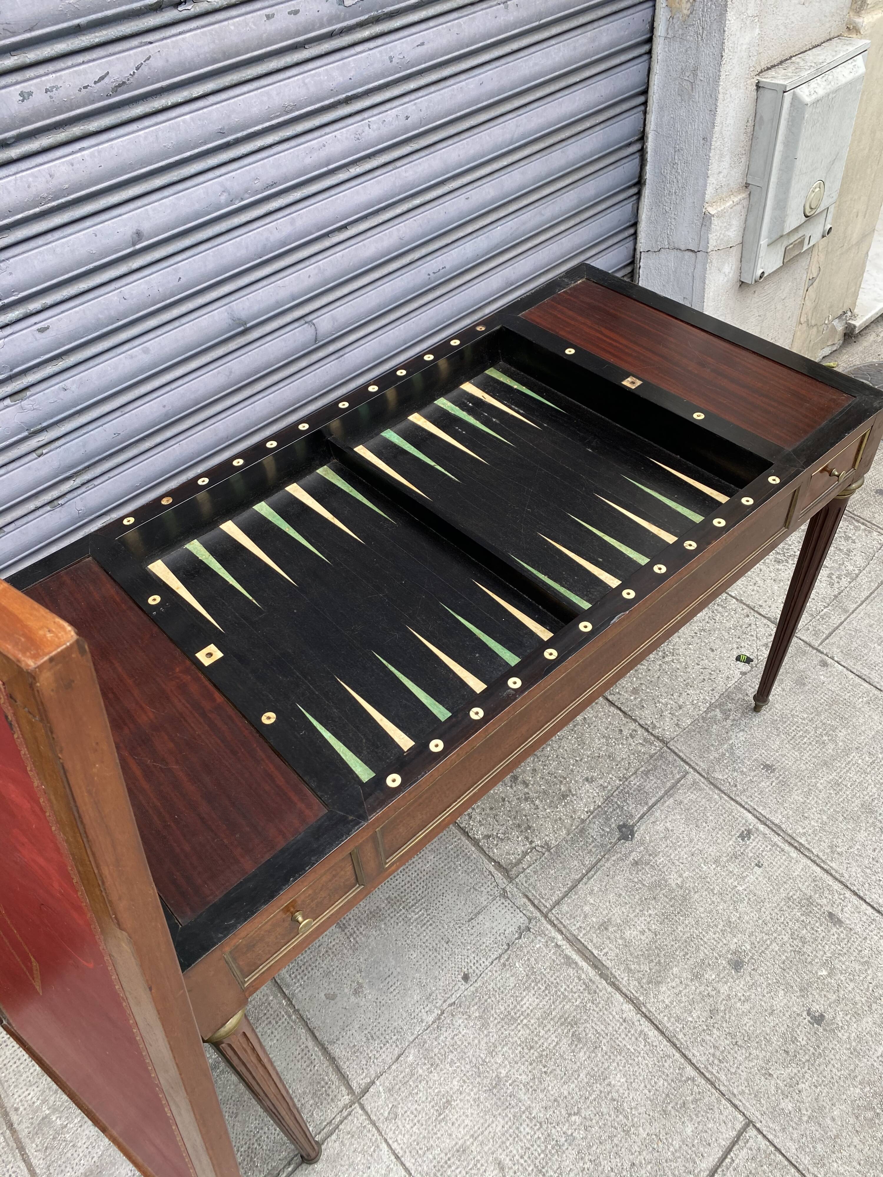 Louis XVI period tric trac playboard