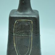 Diform sandstone vase by Michel Barbier