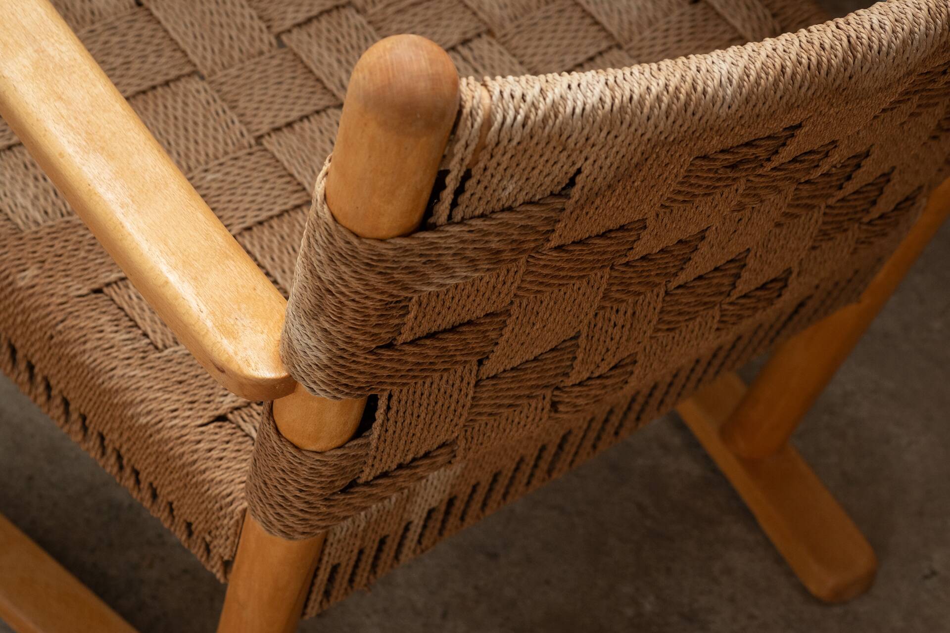 Karl Schrøder Lounge Chair Model 1641 for Fritz Hansen, 1940s Denmark