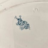 Set of ironstone dishes Salins France Régamier