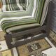 Pair of green armchairs 1970