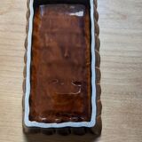 Vide poche en céramique marron