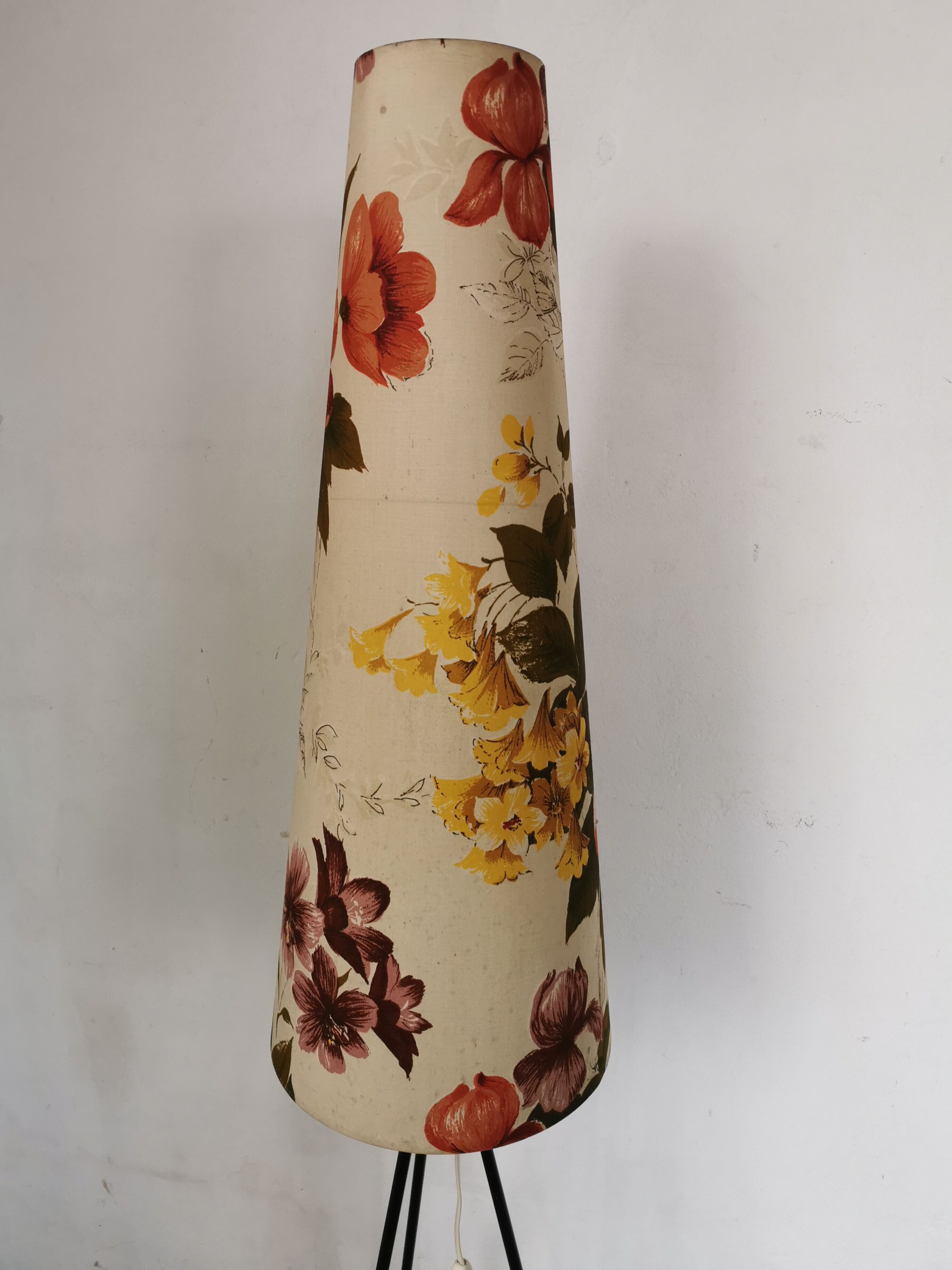 Vintage tripod floor lamp