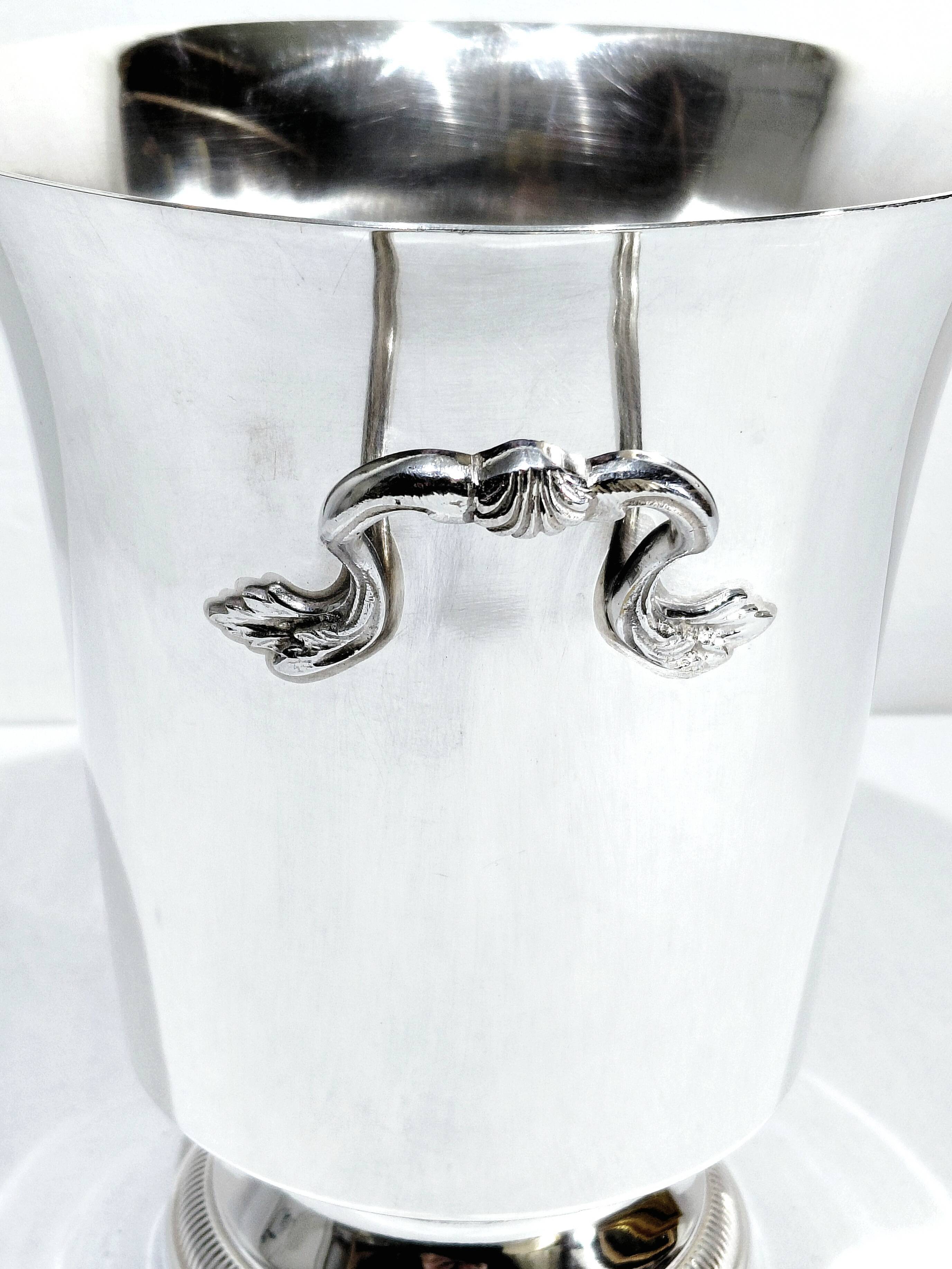 Medici silver-plated champagne bucket