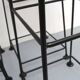 Ensemble de 4 tabourets de barre Wire années 1960