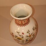 Vase Asian bird decorations
