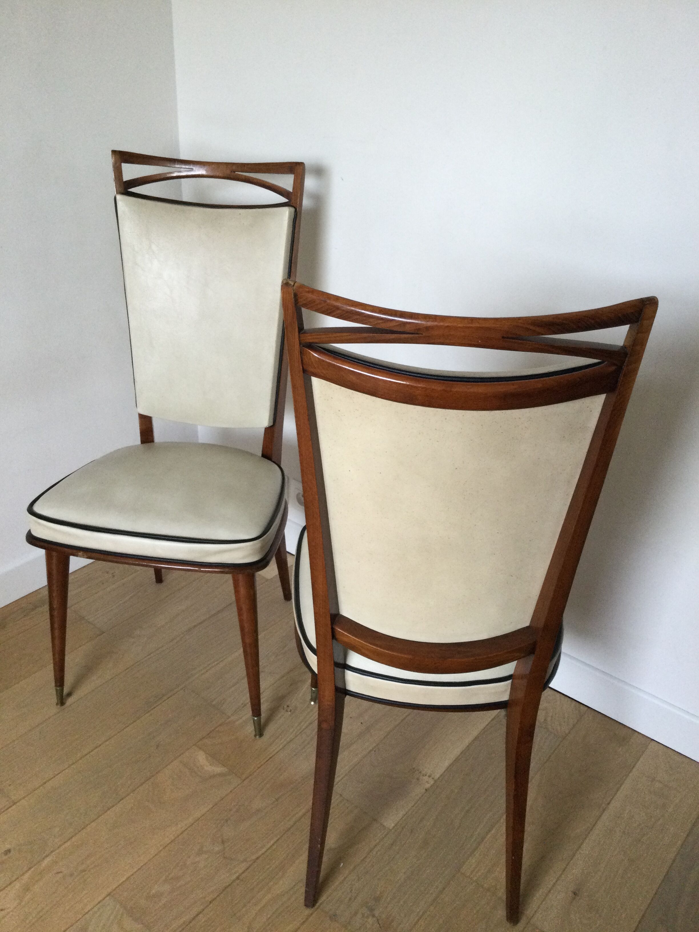 Chaises années 50