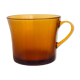 Large amber cup Duralex 70s