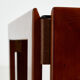 Walnut coffee table by Afra & Tobia Scarpa for Cassina