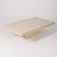 Table basse en travertin, 1970s
