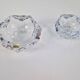 Vintage Crystal Ashtrays from Val Saint Lambert, 1960s, Set of 2