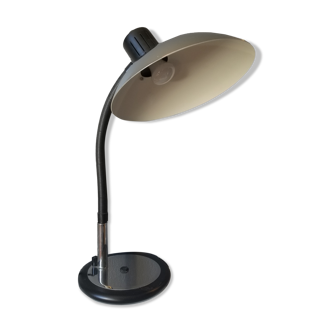 Lampe à poser chromée vintage aluminor