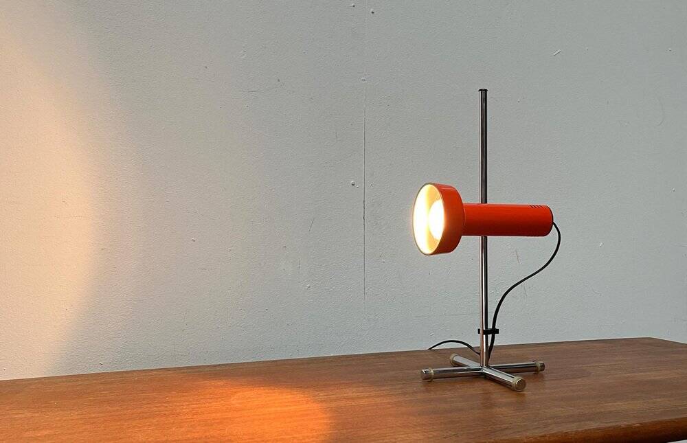 Italian table lamp from the mid-century space age by Targetti, 1960s.