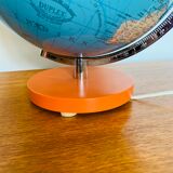 Globe world map of the 60s
