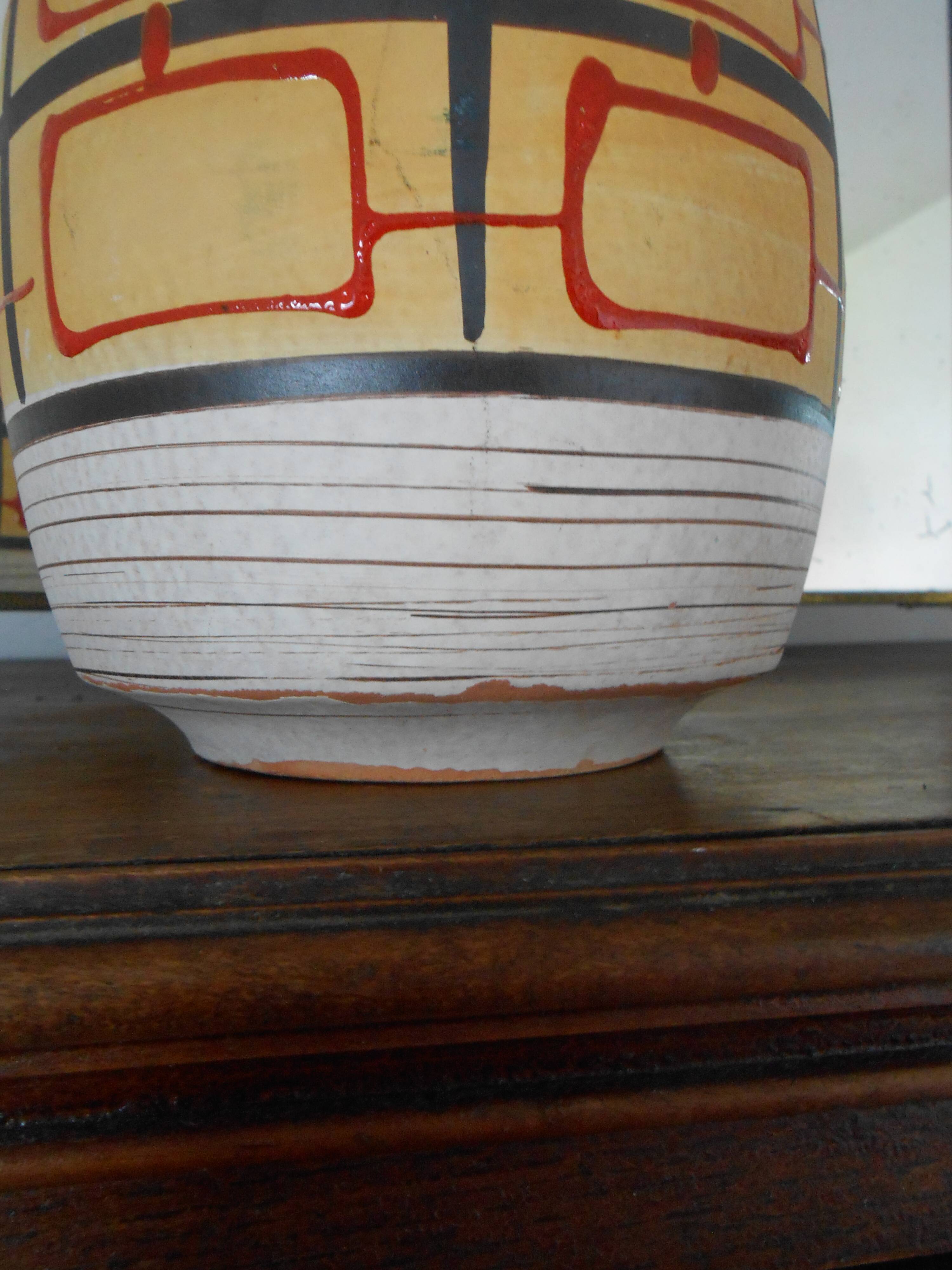 Ceramic Decorative vase years 50 West Germany