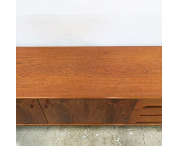 Enfilade en teck et bois de rose pour Younger années 60