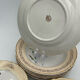 Porcelain plates signed moulin des loups 18 pieces