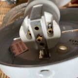 Vintage curved glass ceiling lamp