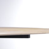 1970s Marble Dining Table on Two Marble x Feet, Germany