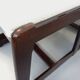 Set of 6 vintage Italian sleigh chairs by Mario Sabot