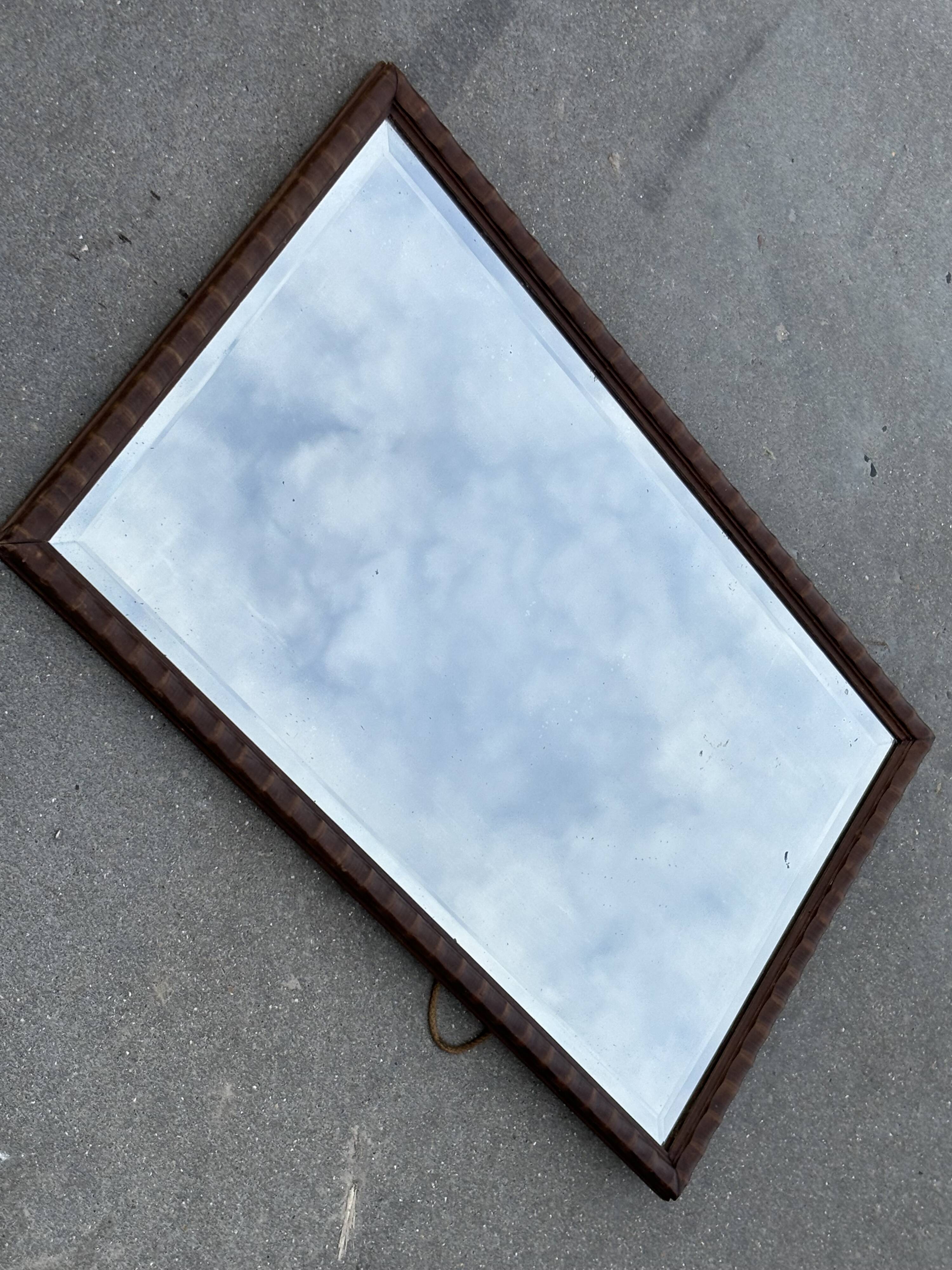 Vintage Bambo Mirror 43x70 Classic