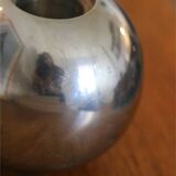 Paire de bougeoirs scandinaves Arne Jacobsen pour Georg Jensen