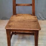 Chaise rustique en bois