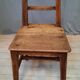 Rustic wooden chair