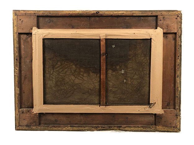 Oil on canvas early twentieth century