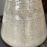 Glazed stoneware vase, 1960s-70s