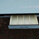 Vintage aniseed green formica table