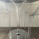 Ensemble Philippe Starck Kartell table à manger Top Top et 2 fauteuils Louis Ghost