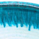 Pair of Accolay vintage ceramic pot cover