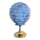 Small Art Deco lamp in marbled opaline.