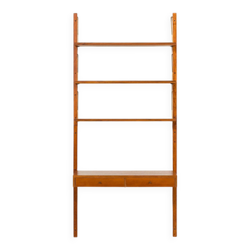 Étagère danoise des années 60 avec un bureau.
