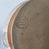 Ceramic stoneware soup tureen Signed Roger Jacques (Puisaye)
