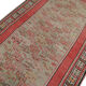 Antique caucasian handwoven wool karabagh rug 1880 79x144cm