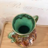 Glazed ceramic vase signed H. Bequet