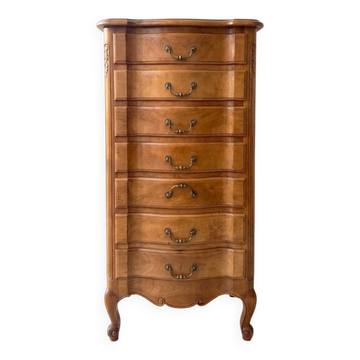 Louis XV wooden chest of drawers