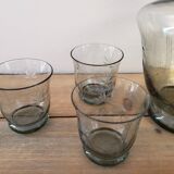 Carafe and 50's glasses