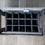 Bottles in wooden box