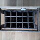 Bottles in wooden box