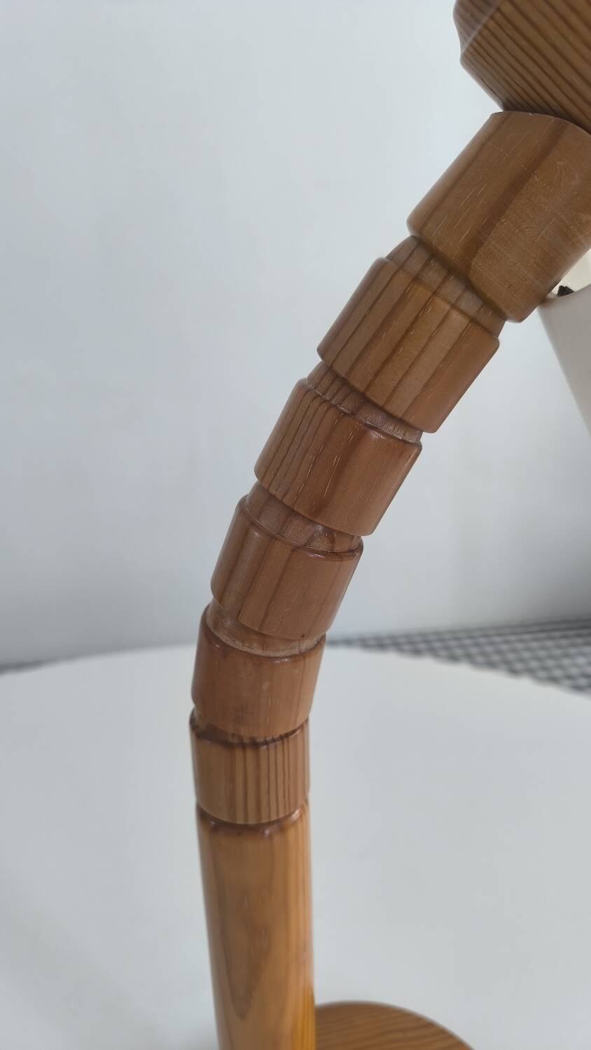 Lampe de Bureau Solbacken Vintage en Pin, 1970