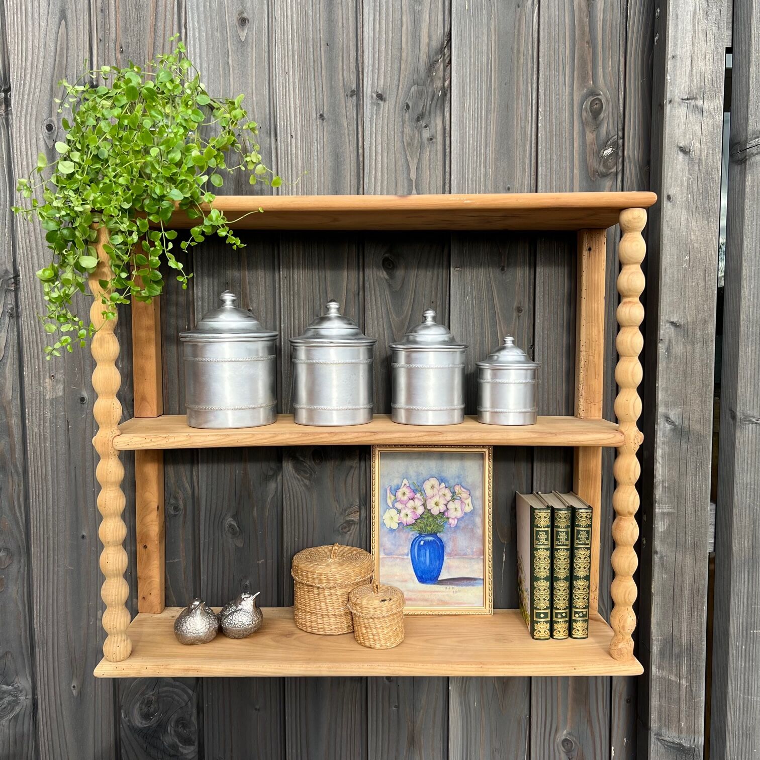 Artisanal cherry shelf