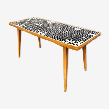 Coffee table in mosaics, Germany around 1960