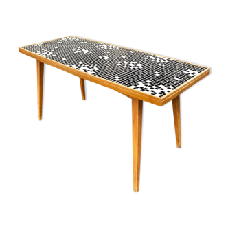 Coffee table in mosaics, Germany around 1960