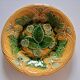 Dish / Plate in earthenware in very good condition