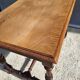 Louis XIII walnut desk • Small centre table in Renaissance style