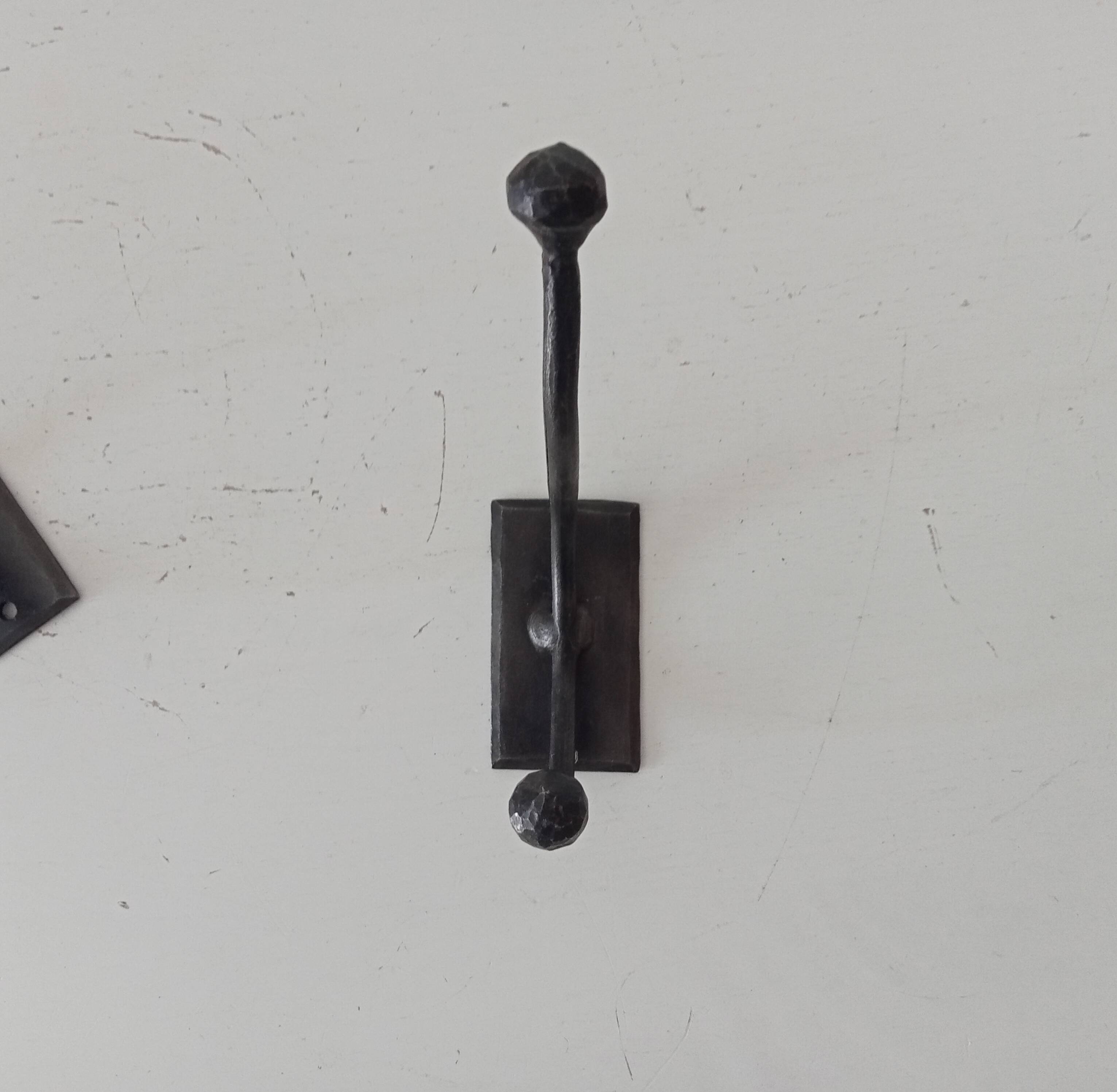 Brutalist coat rack pair